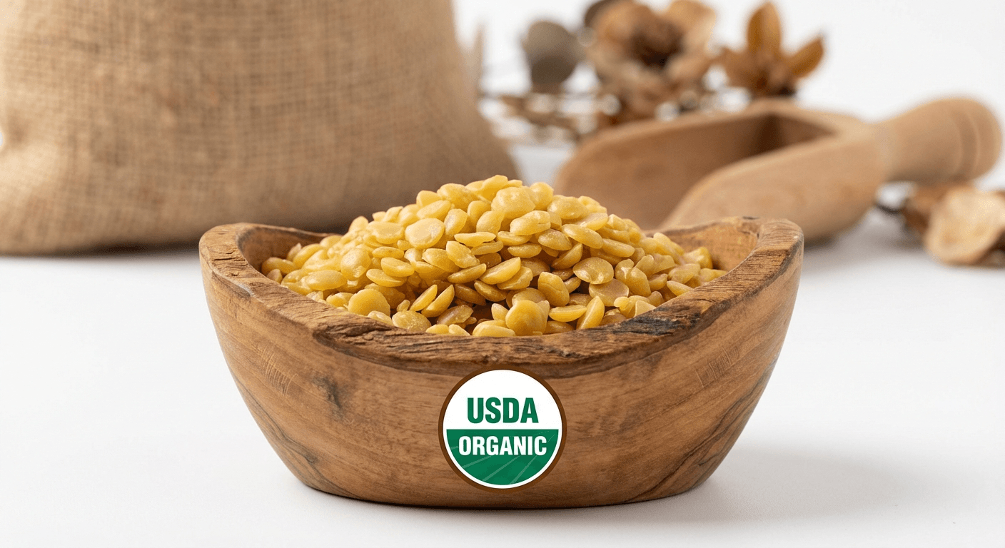 Organic Beeswax Pellets